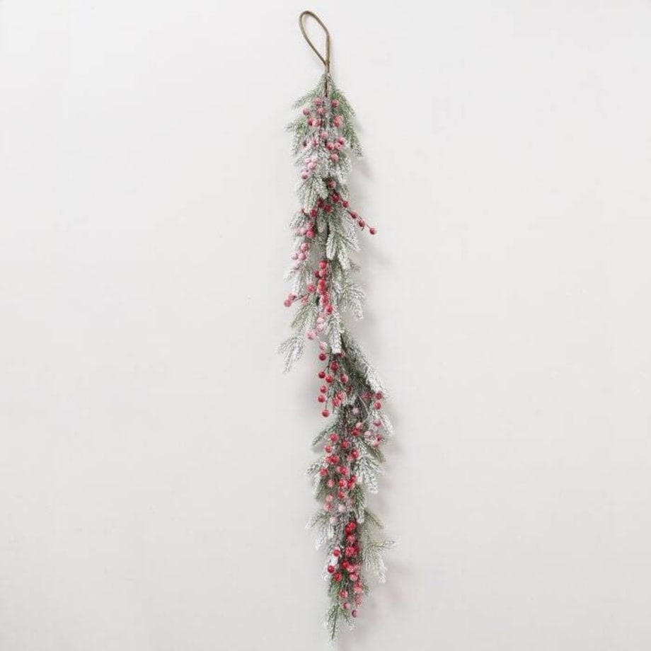 Girlanda świąteczna 120 cm AKWANSHI - II ośnieżona
