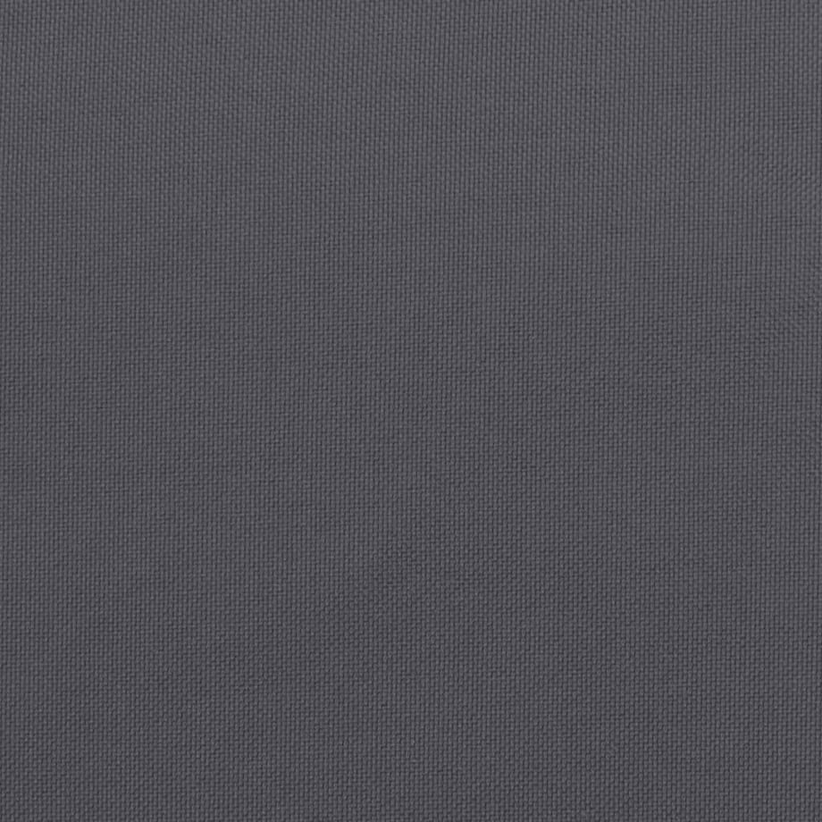 vidaXL Poduszki na krzesła, 2 szt., antracytowe, 40x40x7 cm, tkanina