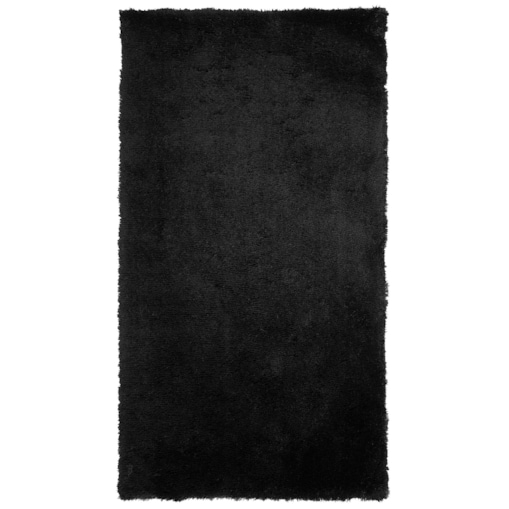 Dywan shaggy 80 x 150 cm czarny EVREN