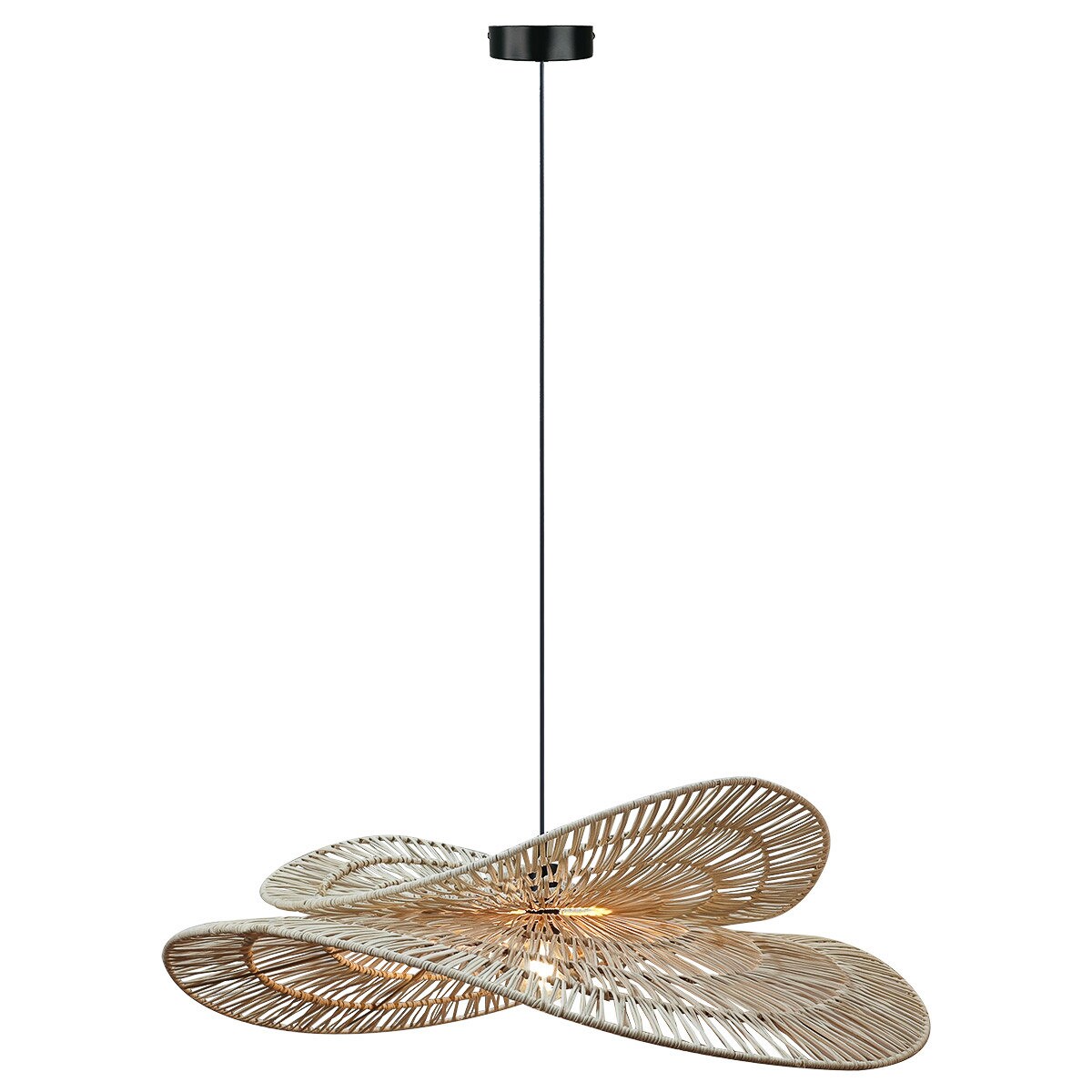 Lampa wisząca Light Prestige Raya drewno 1 x E27 1 szt.