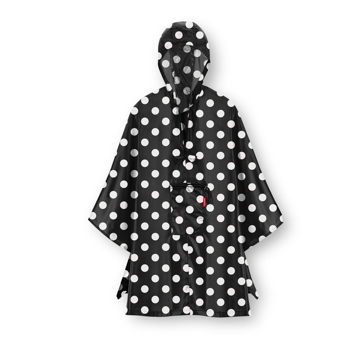 Peleryna przeciwdeszczowa MINI MAXI PONCHO, dots white