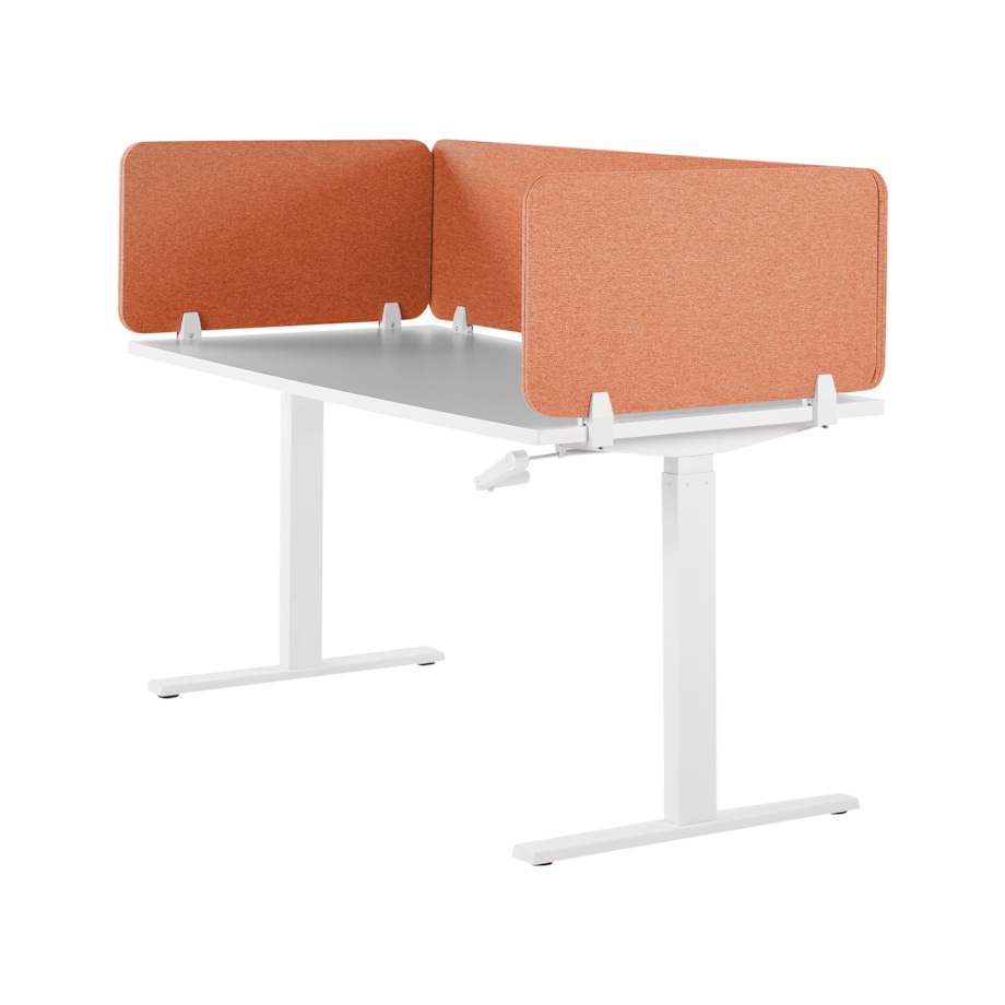 Przegroda biurkowa 80 x 40 cm Różne rozmiary