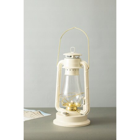 LAMPA NAFTOWA latarnia biała XL + knot