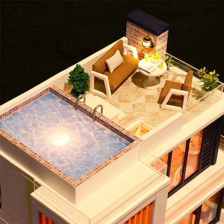 Miniaturowy domek - Nowoczesny Singapur