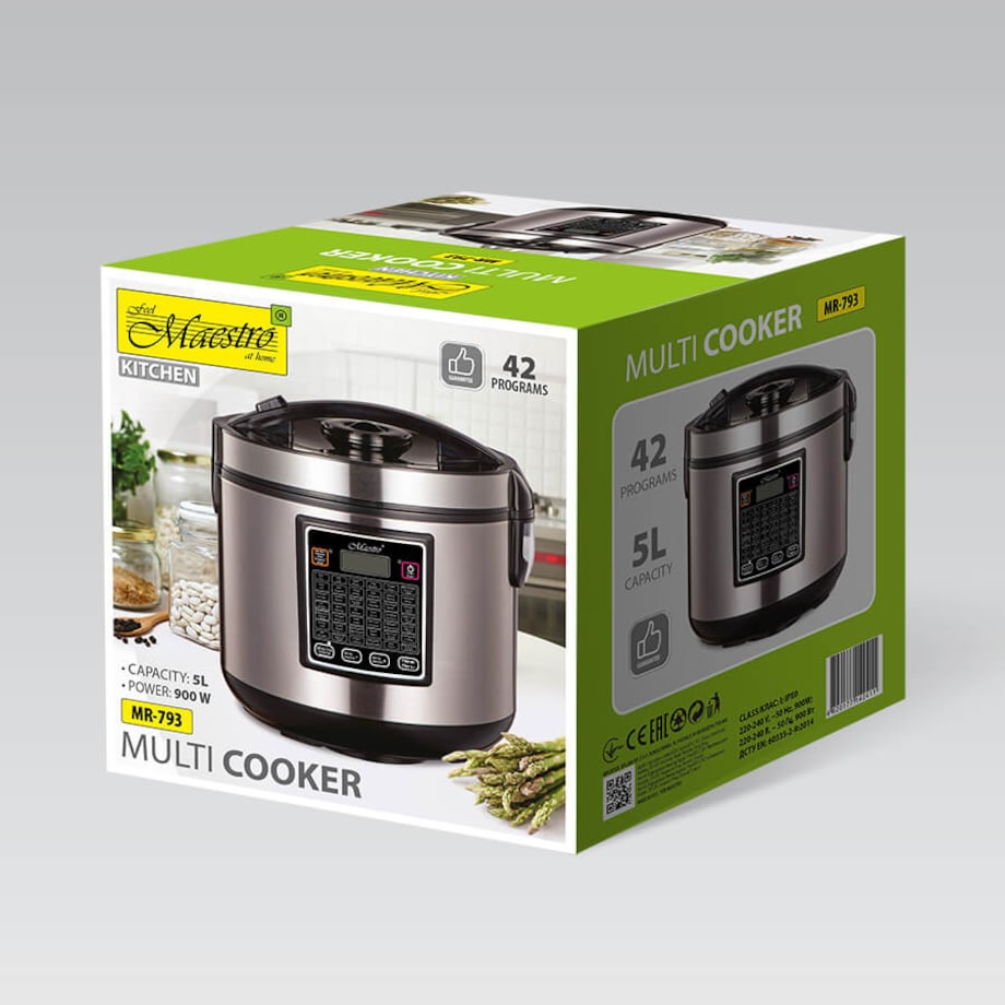Multicooker 5L 42 programy robot garnek elektryczny 900W MAESTRO