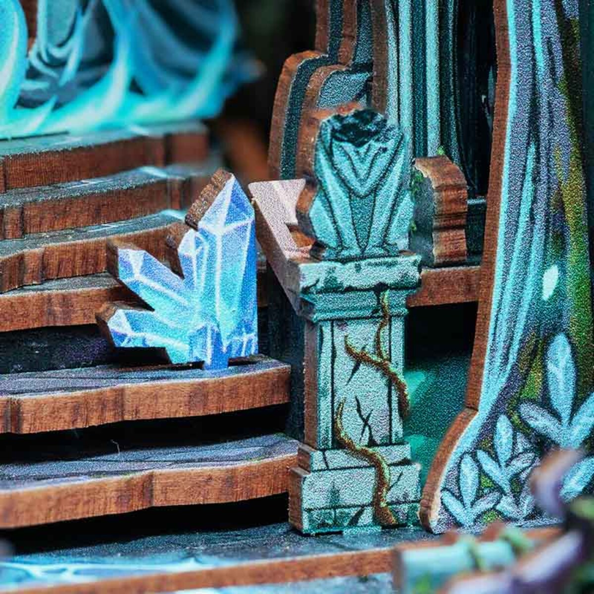 Miniaturowy domek Book Nook - Wrota magii - CuteBee