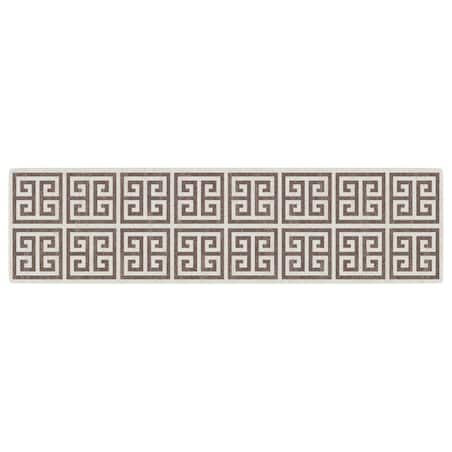 vidaXL Dywan zewnętrzny/wewnętrzny, kolorowy 80x300 cm, antypoślizgowy