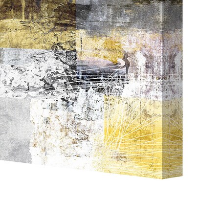 Obraz na płótnie Yellow Abstract, 70 x 100 cm