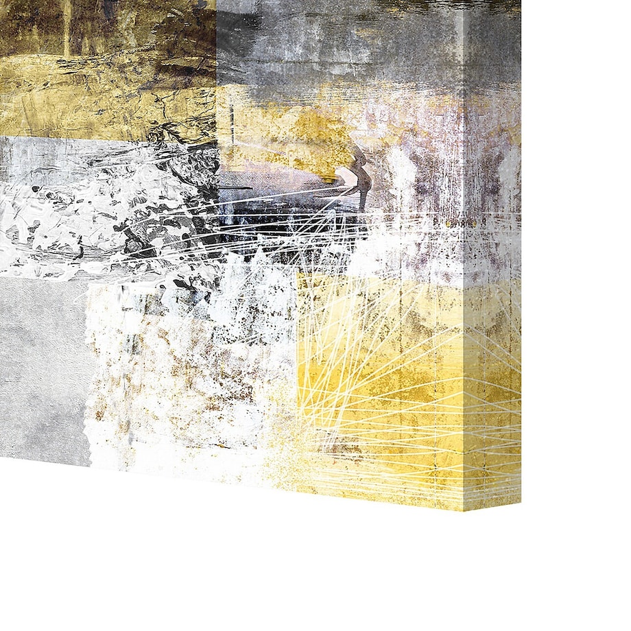 Obraz na płótnie Yellow Abstract, 70 x 100 cm