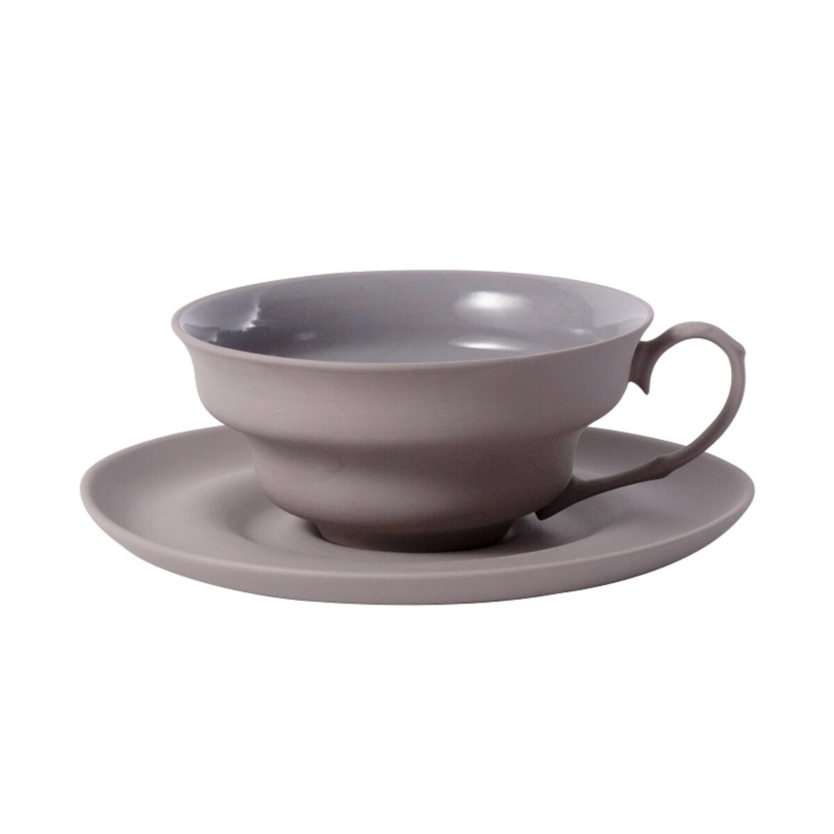 Filiżanka XL 500 ml ze spodkiem migdałowa CD26