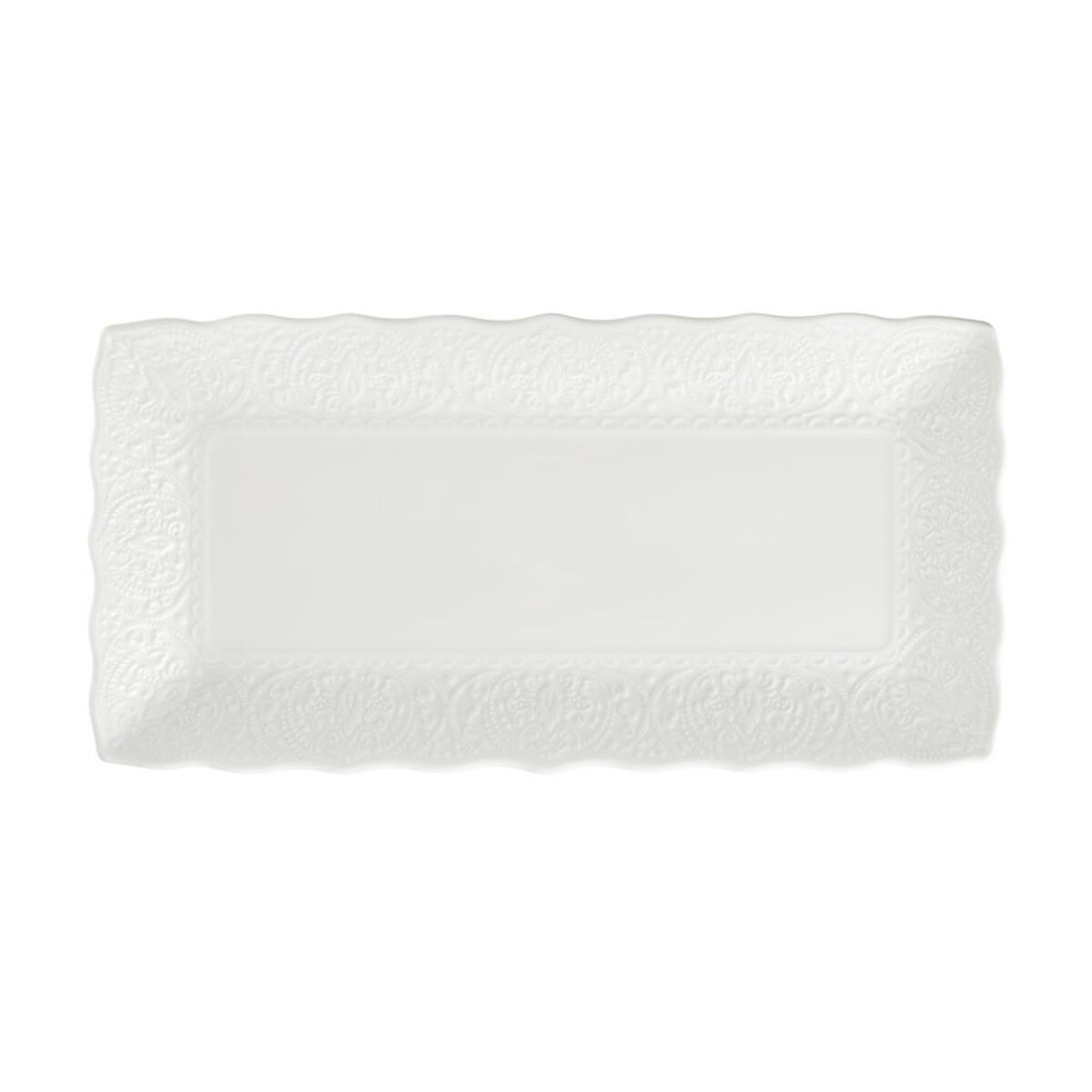 VILLA ITALIA Półmisek prostokątny porcelanowy 35 cm x 17 cm GLORIETTA Style