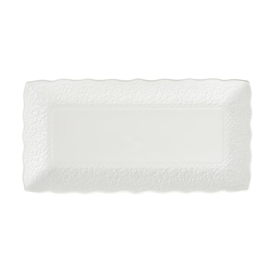 VILLA ITALIA Półmisek prostokątny porcelanowy 35 cm x 17 cm GLORIETTA Style