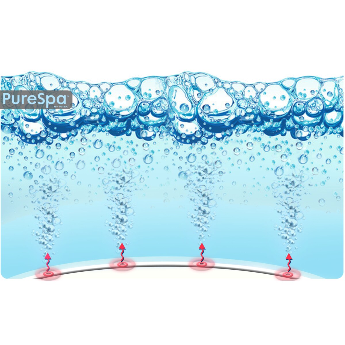 Dmuchane spa basen 6-osobowe Hydromasaż Intex 28452NP-Z