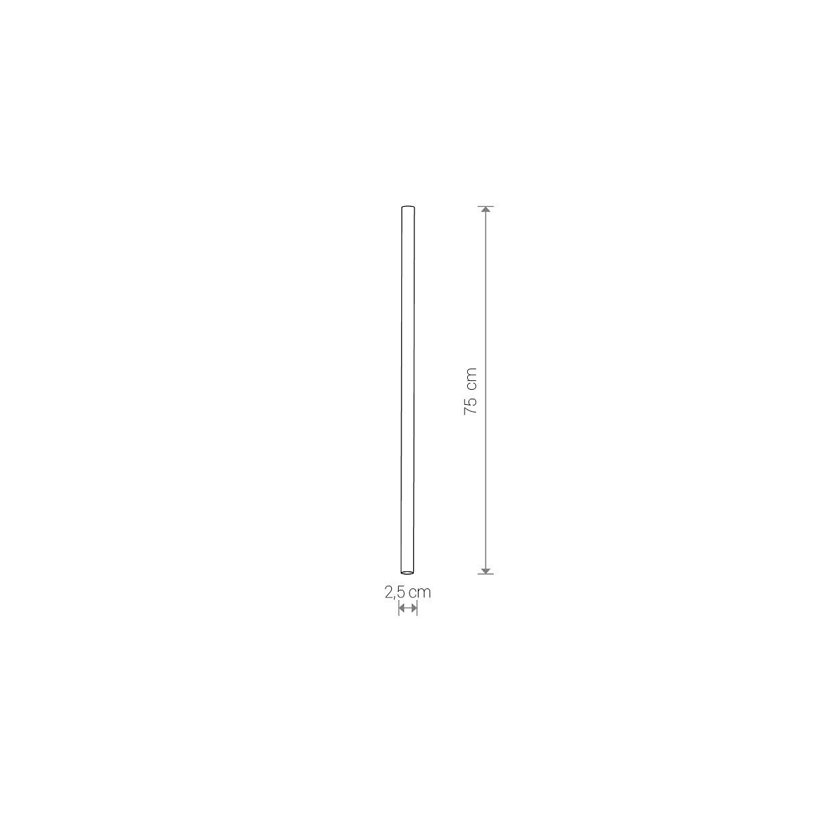 Sufitowy długi klosz Cameleon Laser 10252 Nowodvorski złoty