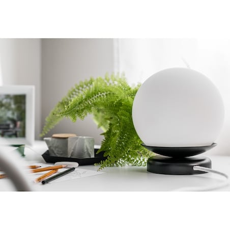 KUUL ST czarna lampa stołowa