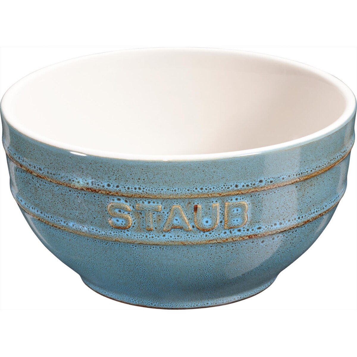 Miska okrągła Staub - 14 cm, Antyczny turkusowy