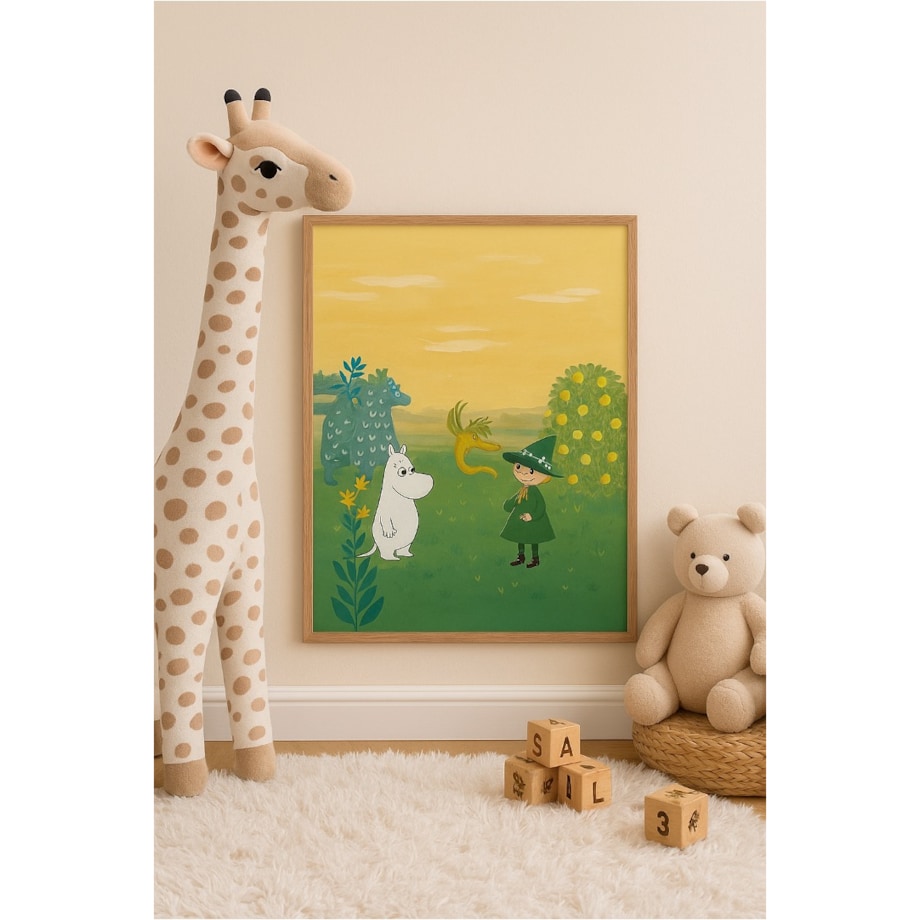 Poster Story, Plakat, Obraz - Muminki No1, wymiary 21 x 30 cm