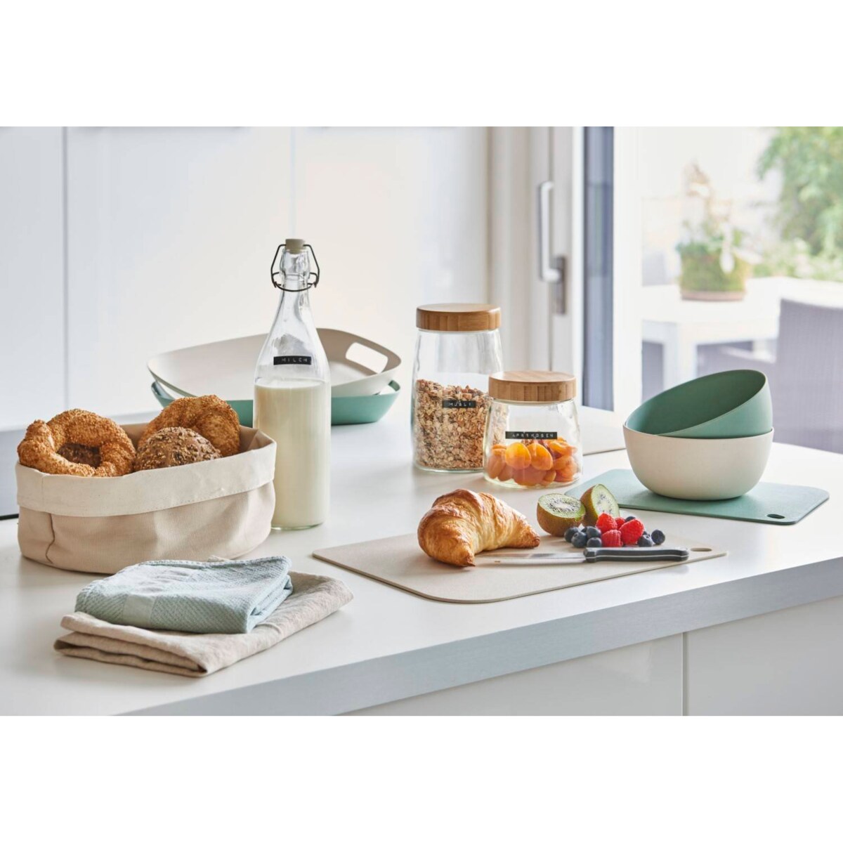 Koszyk na chleb, pieczywo - Ø25x13 cm, ZELLER