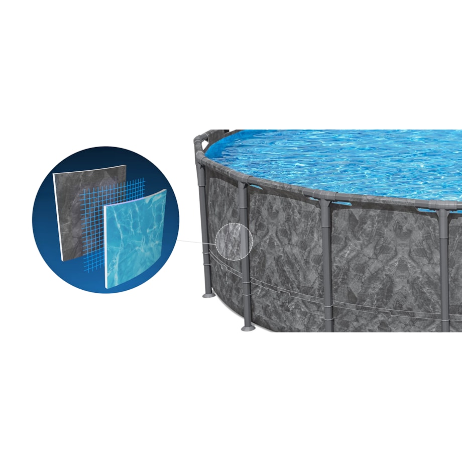 Basen stelażowy ogrodowy 610x132cm Bestway 561KE