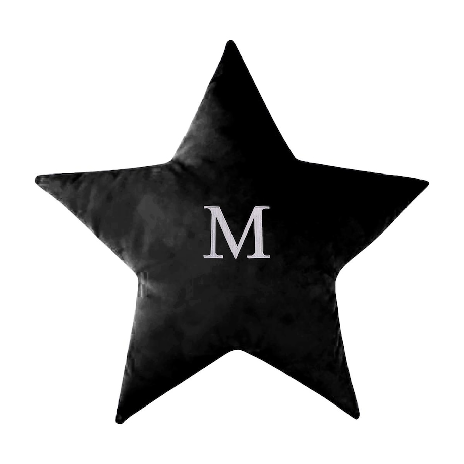 Poduszka GWIAZDKA VELVET VE2219 | czarny