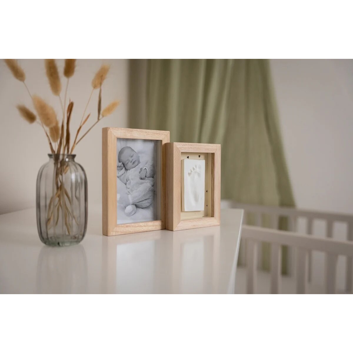 Dwupanelowa ramka na odcisk i zdjęcie Petit Artichaut - Serca