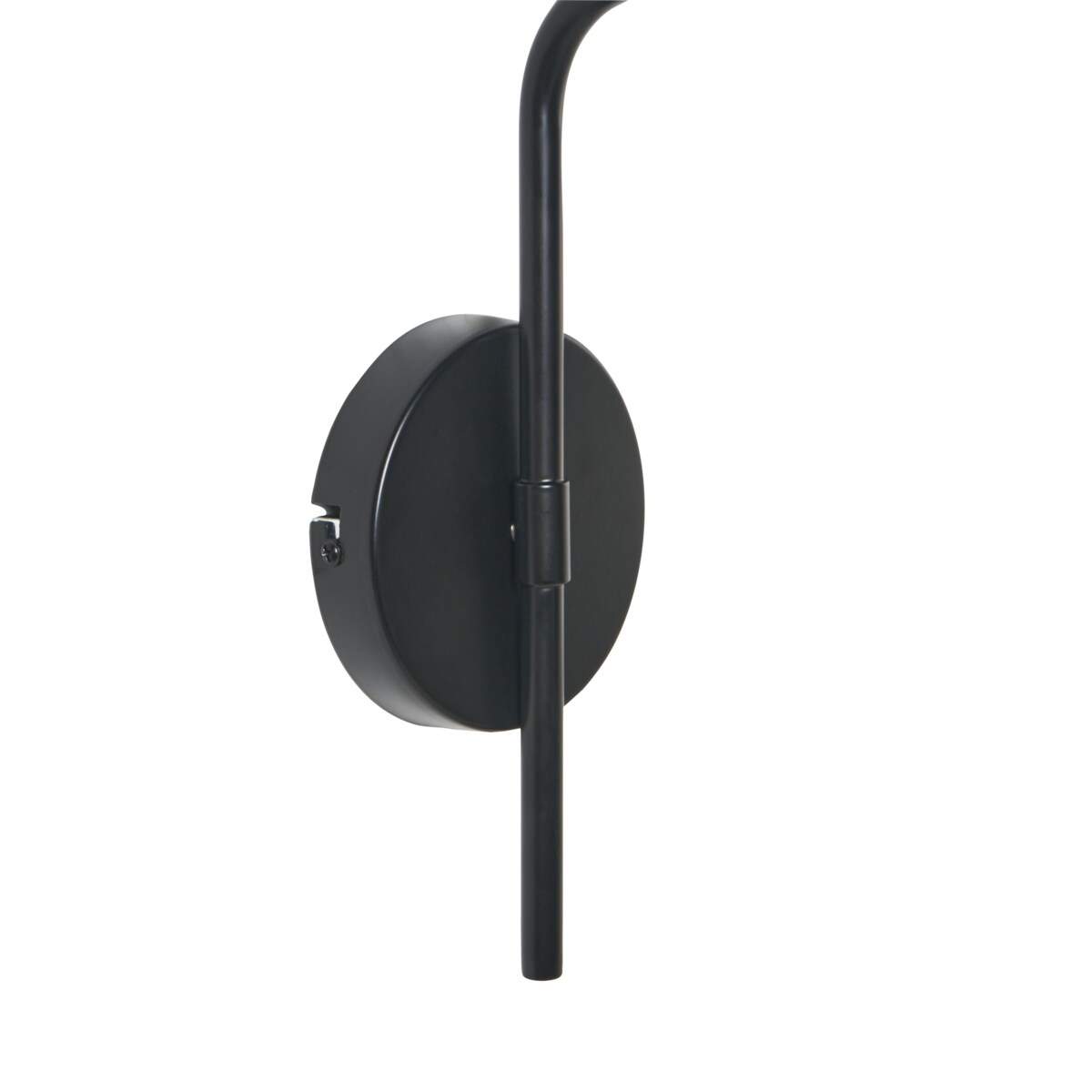 Zestaw 2 lamp ściennych COMAPALA Metal Czarny