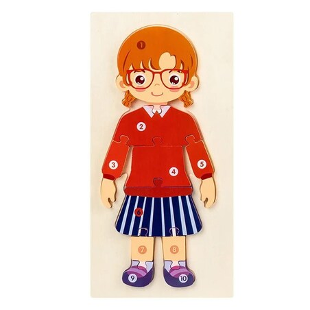 Puzzle drewniane - Zawody - Nauczycielka