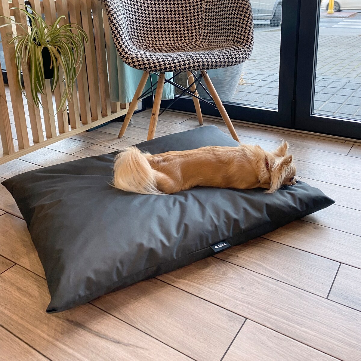 Wodoodporna poduszka dla psa ZOE, 100x80 cm, Czarny