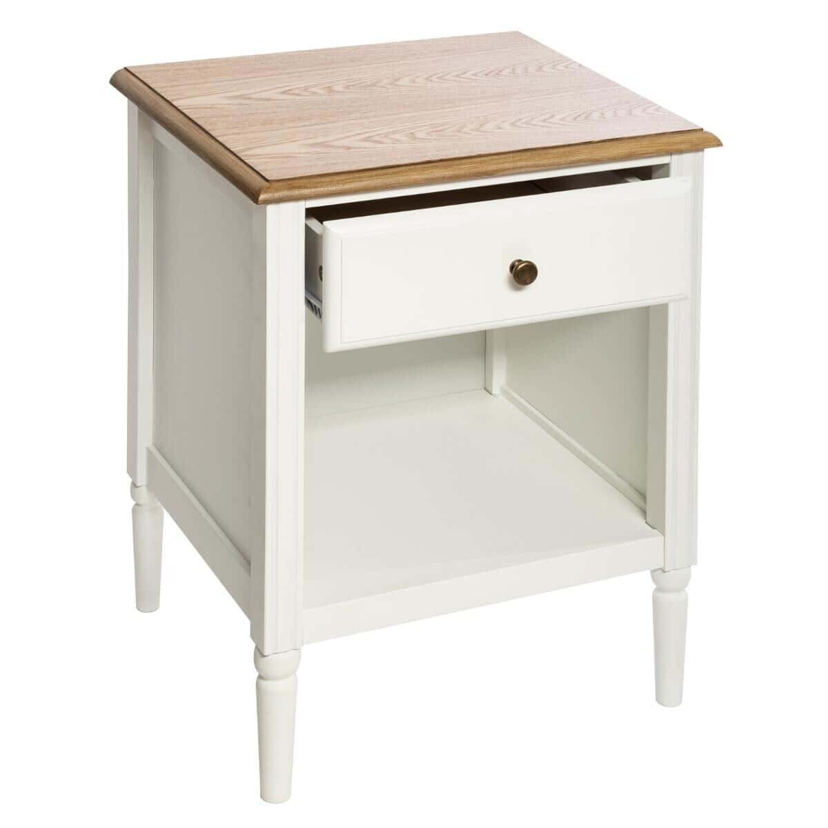 Stolik nocny z szufladą SOLEN, wys. 61 cm