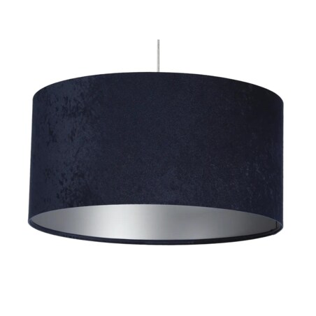 Lampa wisząca HOME 60 granatowa/srebrna