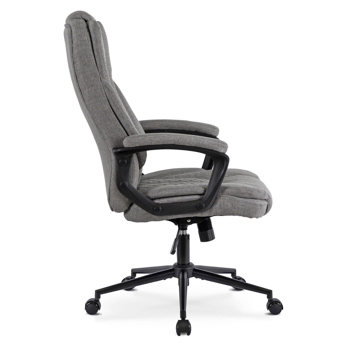 Fotel biurowy obrotowy ergonomiczny do biurka szary PHONIX
