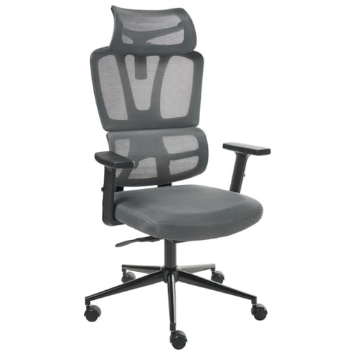 Fotel biurowy OMEGA Ciemnoszary