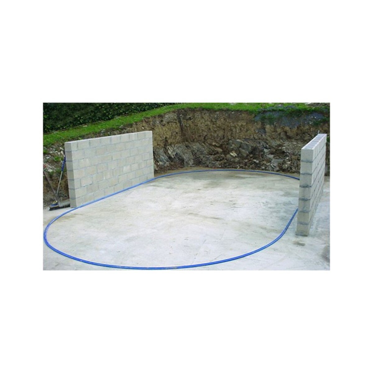 Basen ogrodowy podziemny Sumatra 700x320x120 cm GRE