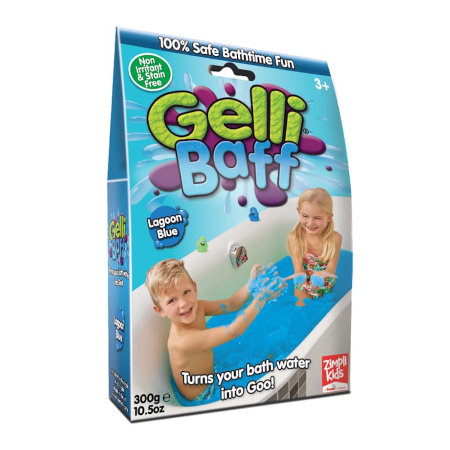 Magiczny proszek do kąpieli, Gelli Baff, niebieski, 1 użycie, 3+, Zimpli Kids