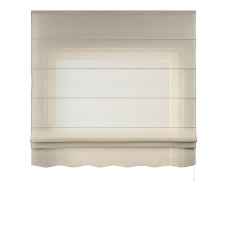 Roleta rzymska Florencja 160x170 prześwitujący beżowy
