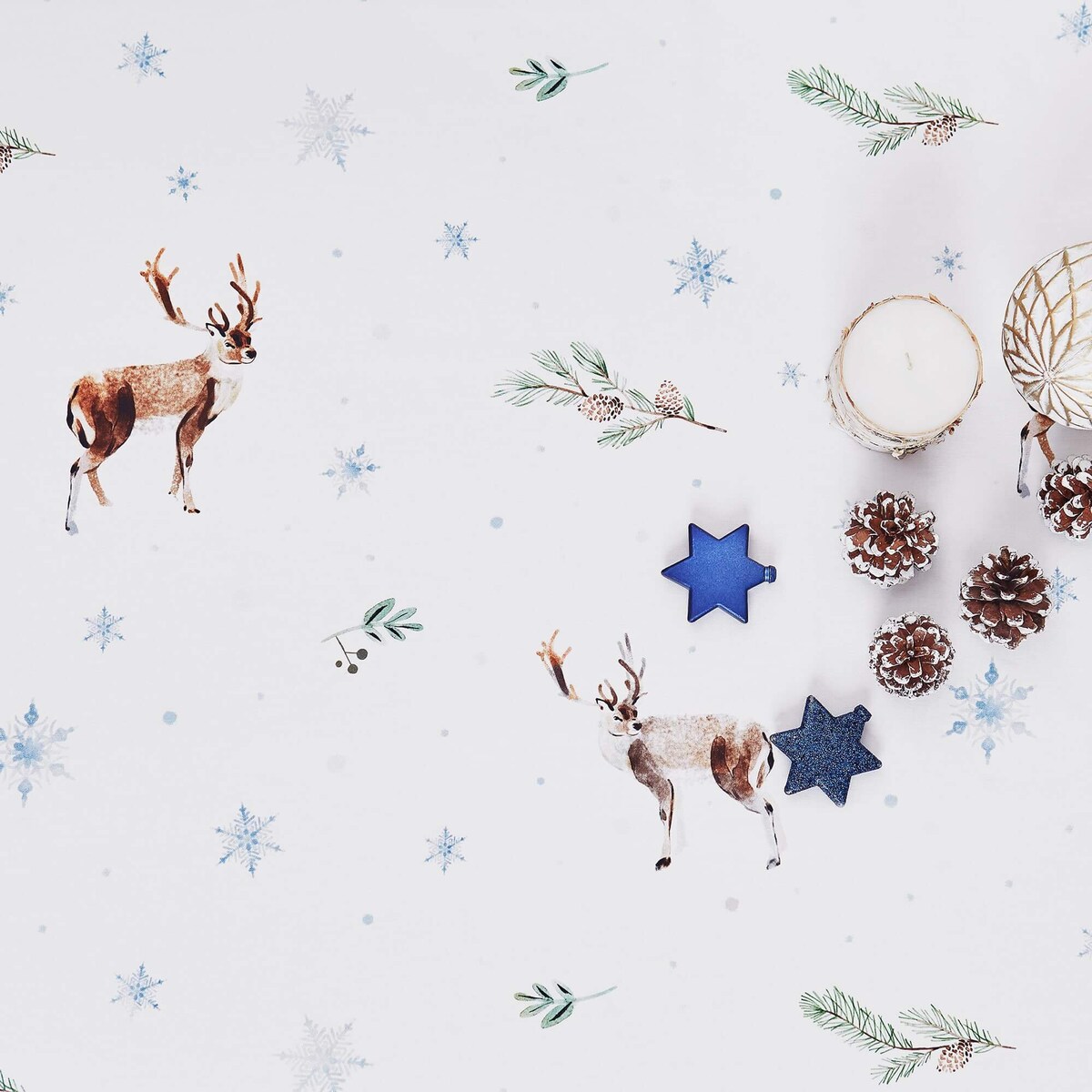 Obrus Renifery 140 x 180 cm