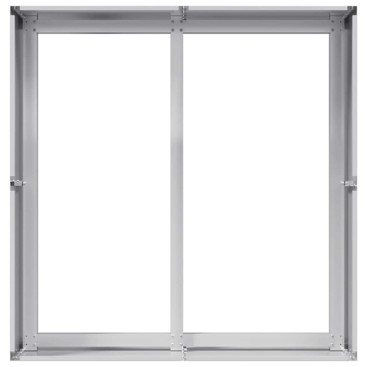 vidaXL Doniczka 80x80x40 cm Stal ocynkowana