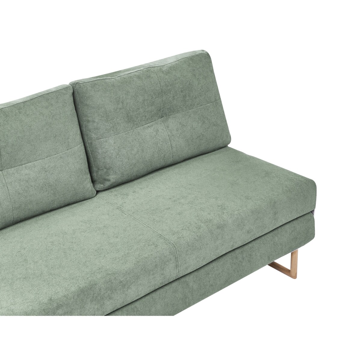 Sofa rozkładana dla 3 osób JERSLEV Jasnozielony