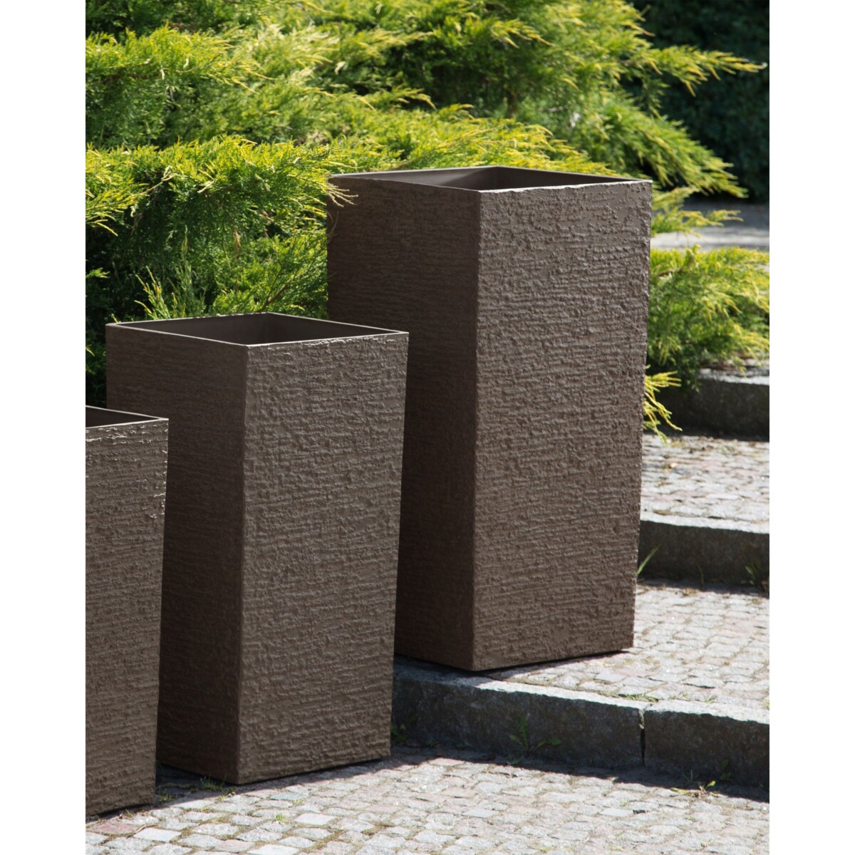 Donica TENNO 40 cm Ciemnobrązowy