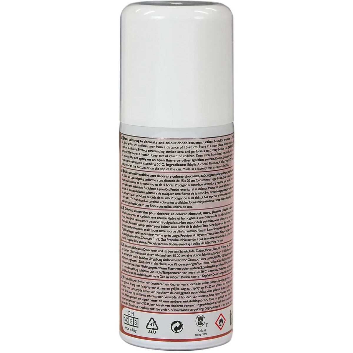 PME Barwnik spożywczy w sprayu 100 ml czerwony