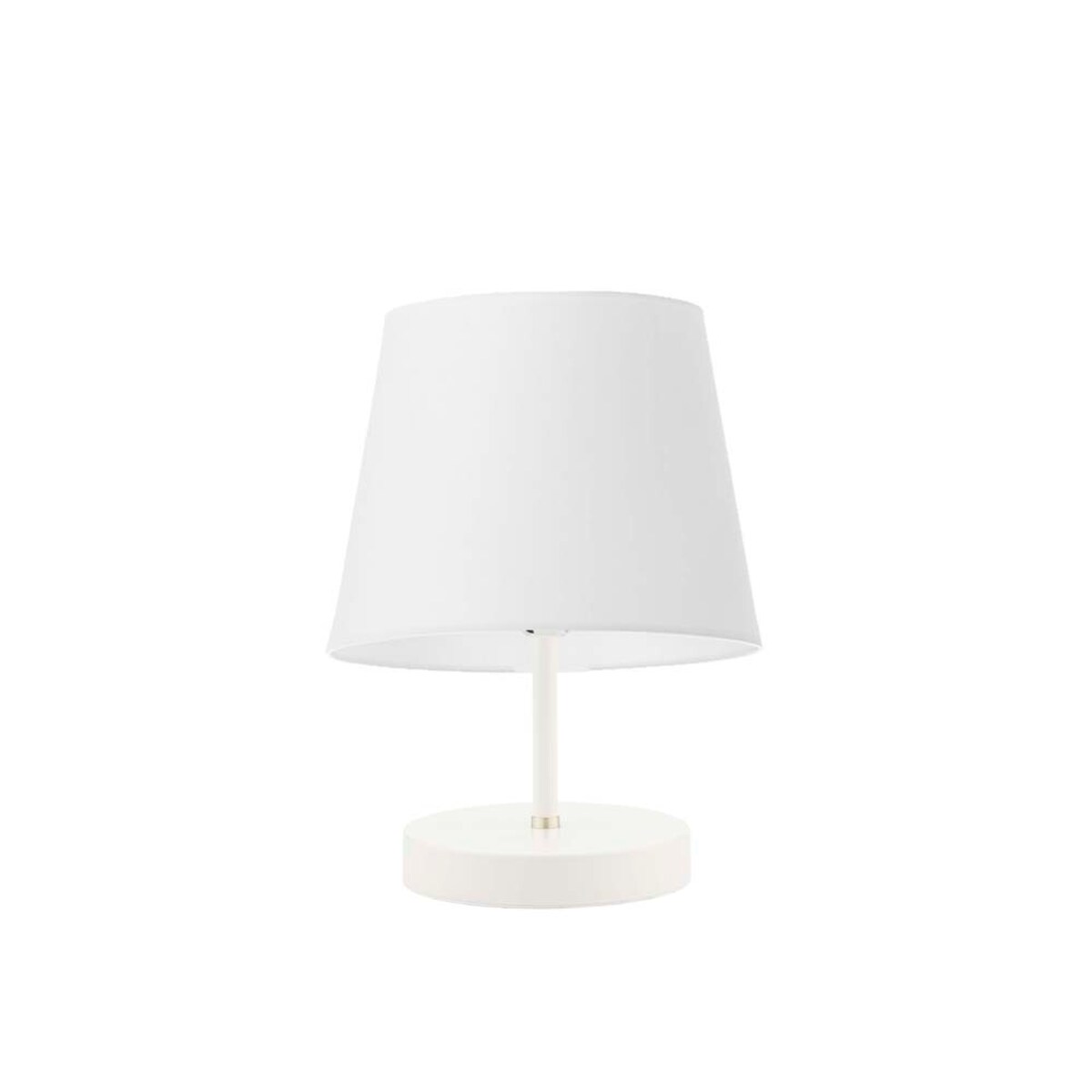 Lampka nocna na biurko lampa biurkowa LED z abażurem stożek PICOLO