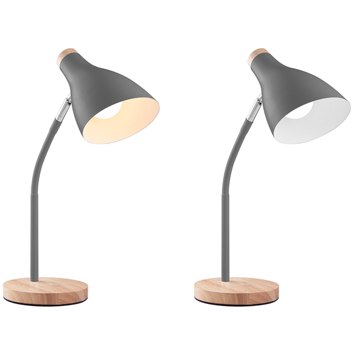 Lampka biurkowa Scandi Grey