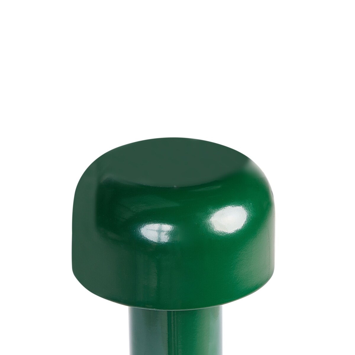 Bezprzewodowa lampa stołowa metalowa zielona BESOS