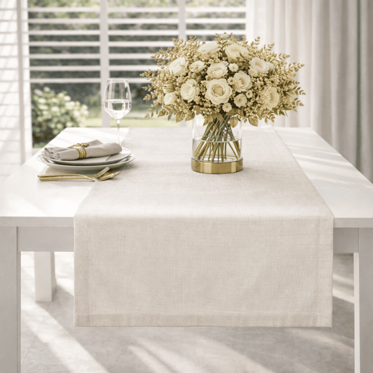 Bieżnik Shiny Gold 50x140