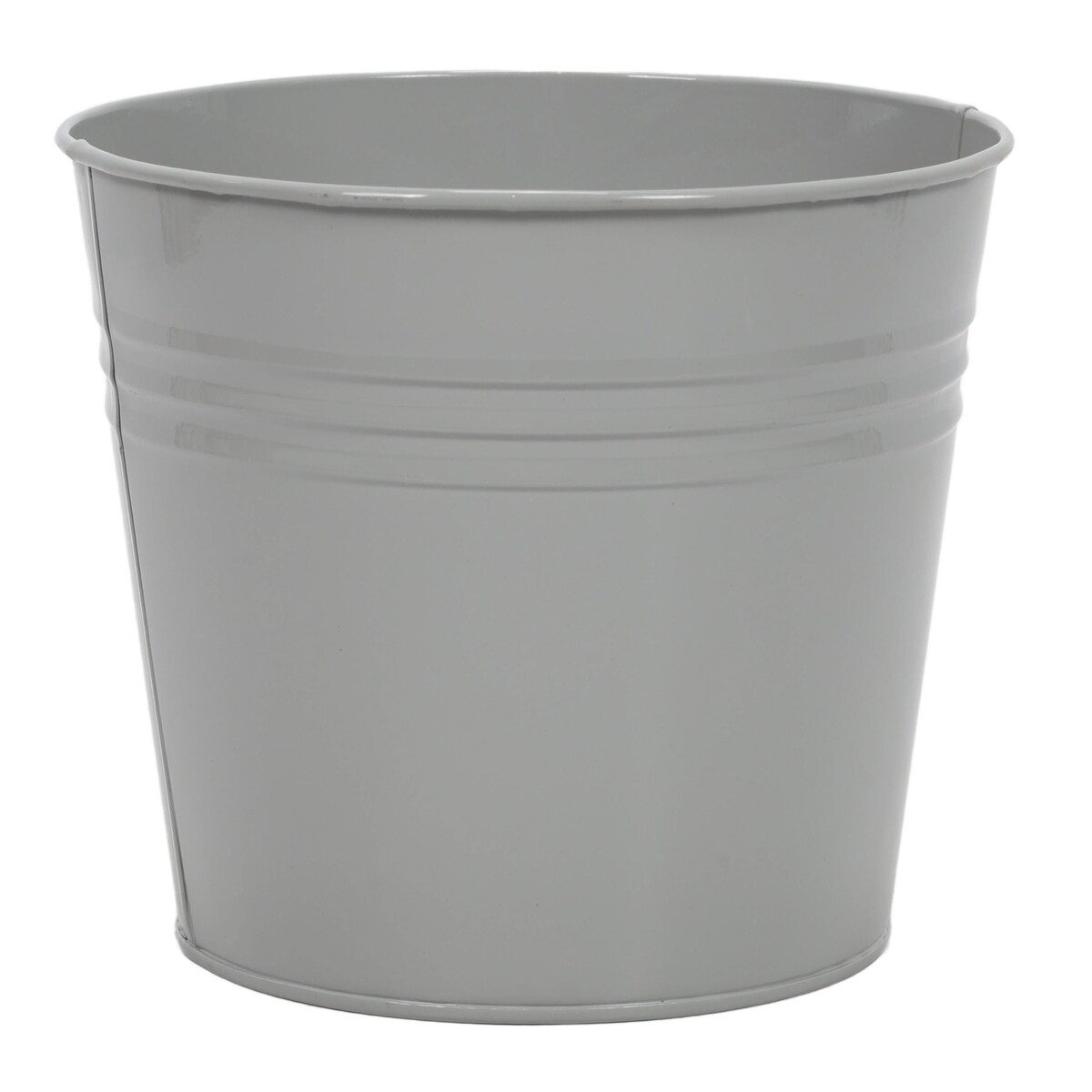 Cynkowa osłonka na doniczkę, 17 x 15 cm