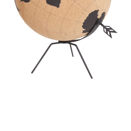 Globus korkowy 35 cm brązowy BATTUTA