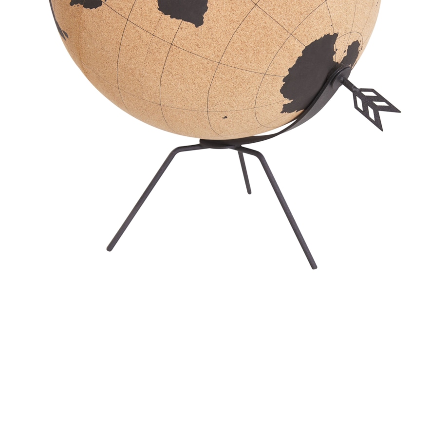 Globus korkowy 35 cm brązowy BATTUTA