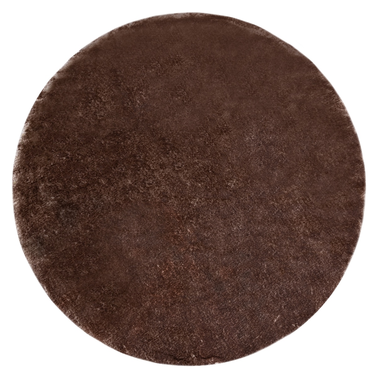 Dywan LAPIN Shaggy koło kość słoniowa / koło 100 cm