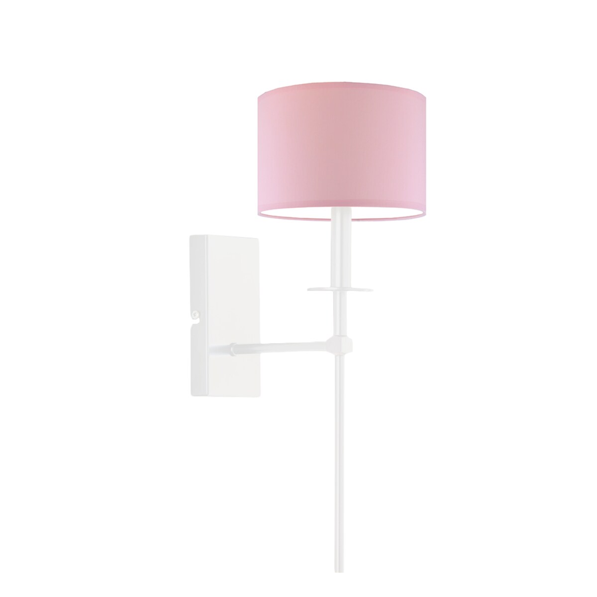 Kinkiet lampa ścienna lampa na ścianę z abażurem walec LOON
