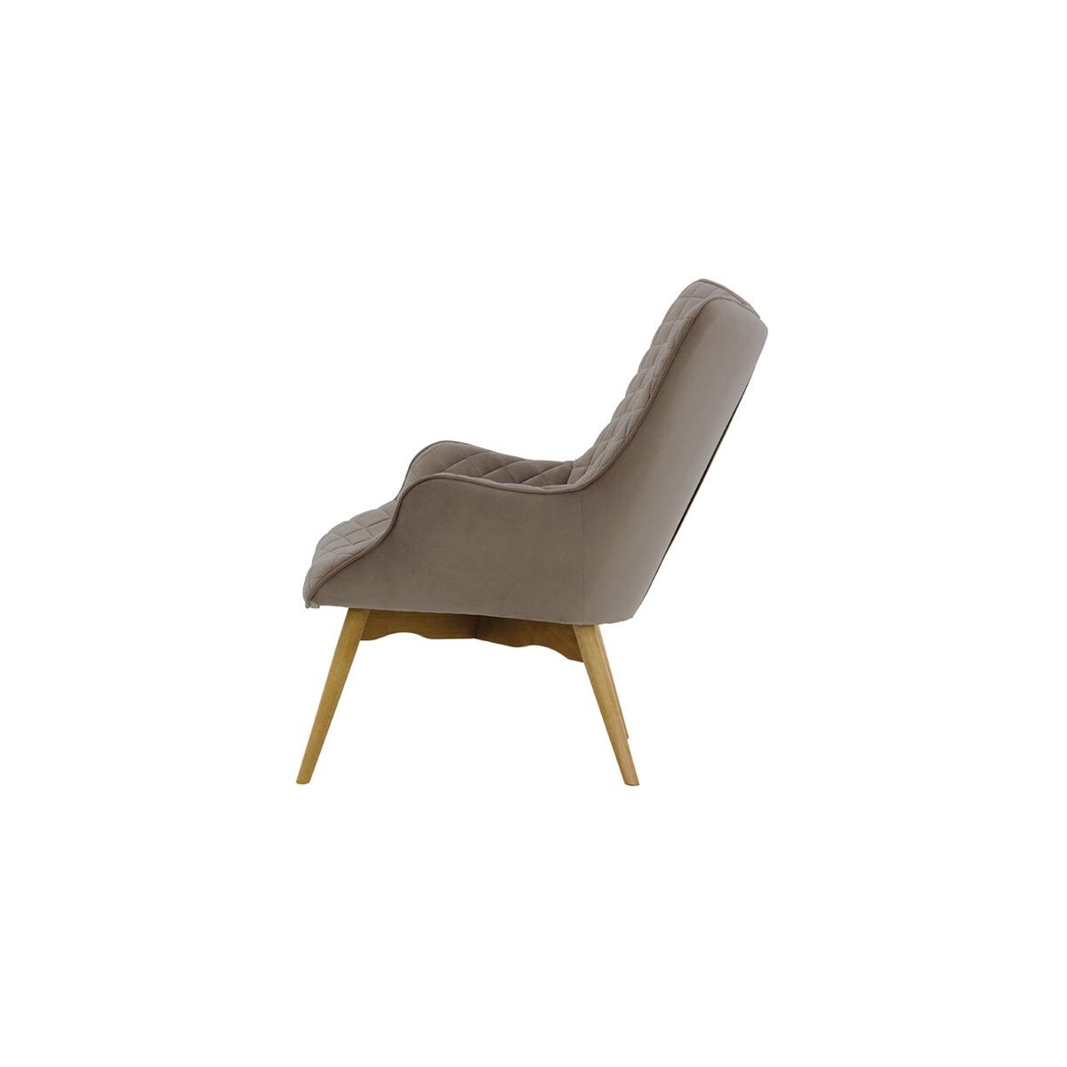 Fotel uszak z przeszyciami Ducon Velvet-Velluto 17